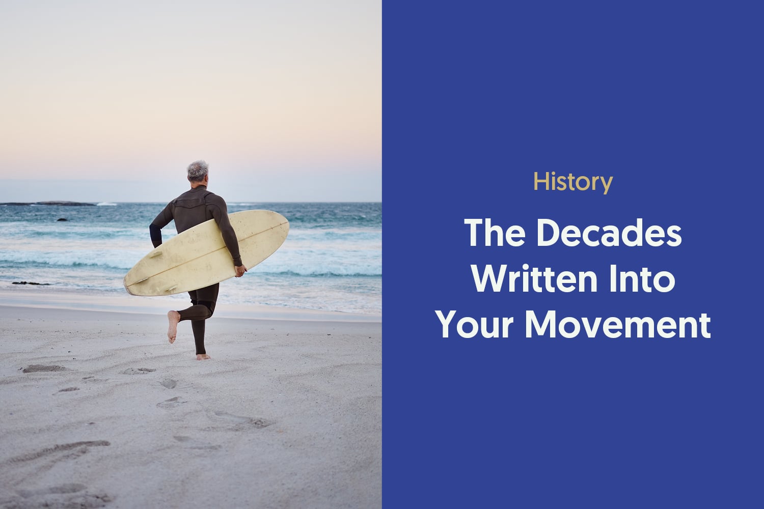 The Decades Written Into the Way You Move